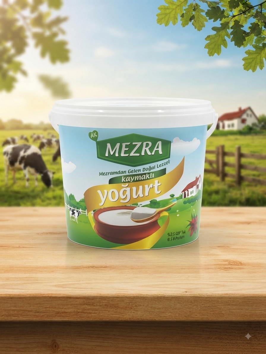 MEZRA İNEK YOĞURDU 3,5KG