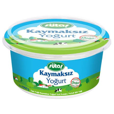 SÜTAŞ KAYMAKSIZ YOĞURT 500 GR