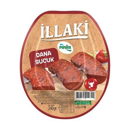 PINAR İLLAKİ DANA SUCUK 240